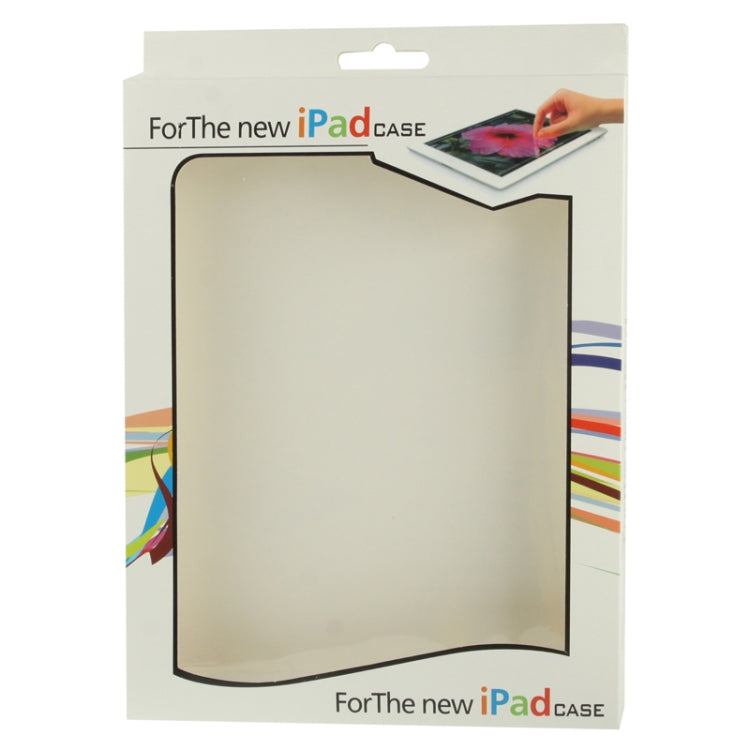 Color Box Packing for New iPad (iPad 3) Leather Case / Plastic Case / Bumper Frame / Silicone Case / TPU Case , Size:26 x 20.5 x 2.6 cm