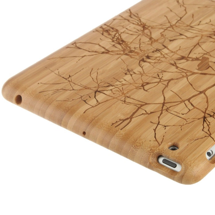 Woodcarving Tree Pattern Detachable Bamboo Material Case for iPad 4 / New iPad (iPad 3)