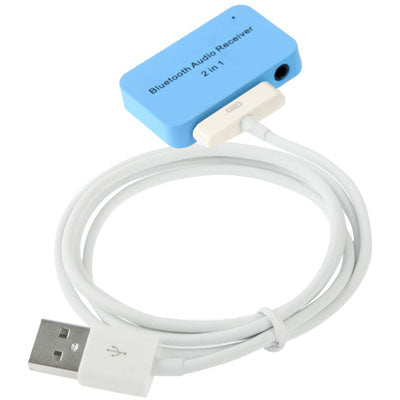 2 in 1 Bluetooth Audio Receiver, Size: 45 x 28 x 8mm, For iPhone 5 / iPhone 4 & 4S / iPad mini / mini 2 Retina / New iPad / Samsung / HTC / Other Bluetooth Phones