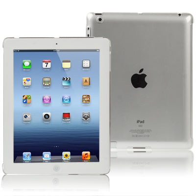 Transparent Crystal Smart Cover Partner Protective Shell for New iPad (iPad 3)