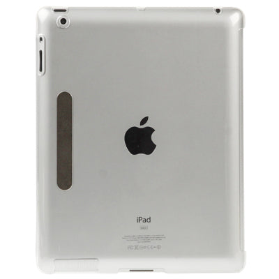 Transparent Crystal Smart Cover Partner Protective Shell for New iPad (iPad 3)
