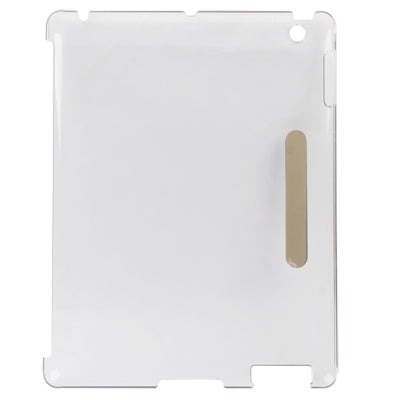 Transparent Crystal Smart Cover Partner Protective Shell for New iPad (iPad 3)