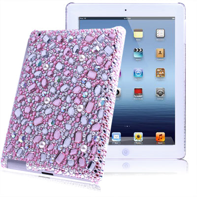 Diamond Crystal Skin Protective Case for New iPad (iPad 3)