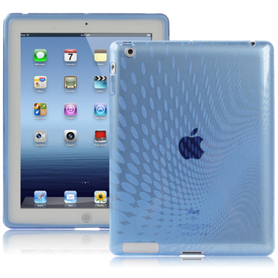 Raindrop TPU Case for iPad 4 / New iPad (iPad 3) / iPad 2 ,