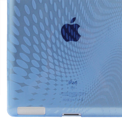 Raindrop TPU Case for iPad 4 / New iPad (iPad 3) / iPad 2 ,