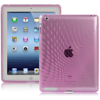 Raindrop TPU Case for iPad 4 / New iPad (iPad 3) / iPad 2 ,
