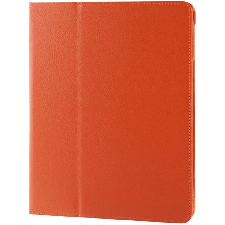 High Quality Litchi Texture Folding Leather with Sleep / Wake-up & Holder Function for iPad 2 / iPad 3 / iPad 4