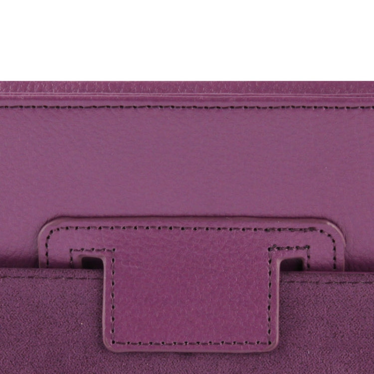 High Quality Litchi Texture Folding Leather with Sleep / Wake-up & Holder Function for iPad 2 / iPad 3 / iPad 4