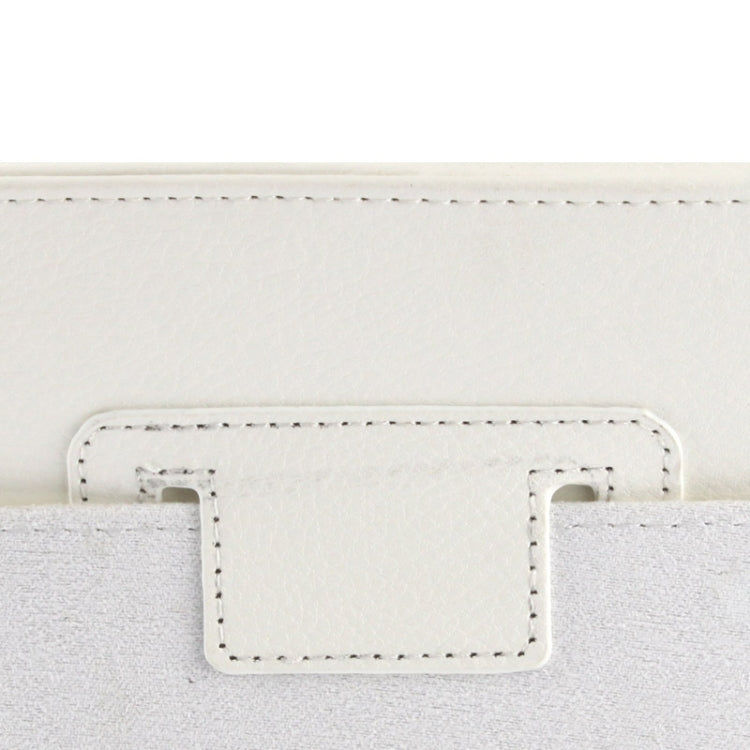 High Quality Litchi Texture Folding Leather with Sleep / Wake-up & Holder Function for iPad 2 / iPad 3 / iPad 4