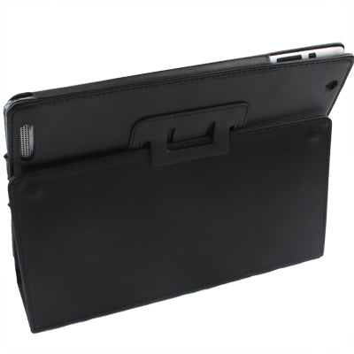Leather Case with Holder for New iPad (iPad 3) / iPad 4,