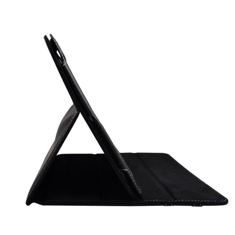 Litchi Texture Leather Case with 3-angle Viewing Holder for iPad 4 / New iPad (iPad 3) / iPad 2 (Black)
