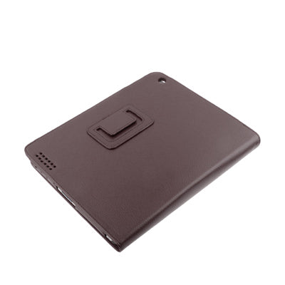 Two Folding Sleep / Wake-up Leather Case with Holder for