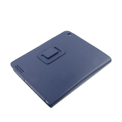 Two Folding Sleep / Wake-up Leather Case with Holder for