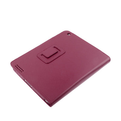 Two Folding Sleep / Wake-up Leather Case with Holder for