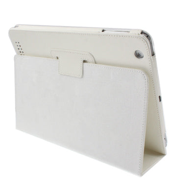 Two Folding Sleep / Wake-up Leather Case with Holder for