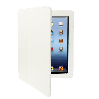 Two Folding Sleep / Wake-up Leather Case with Holder for