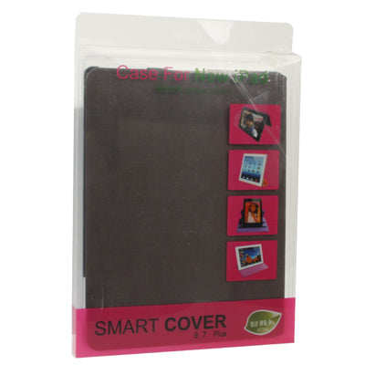 360 Degree Rotatable Ultra Slim Leather Case with Sleep / Wake-up & Holder Function for New iPad (iPad 3), Brown