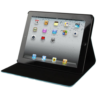 High-density Dot Pattern Leather Case with Holder for iPad 4 / New iPad (iPad 3),