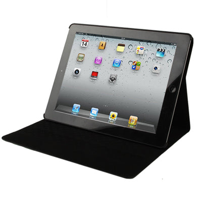 High-density Dot Pattern Leather Case with Holder for iPad 4 / New iPad (iPad 3),