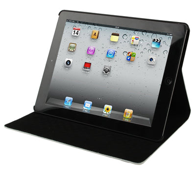 High-density Dot Pattern Leather Case with Holder for iPad 4 / New iPad (iPad 3),