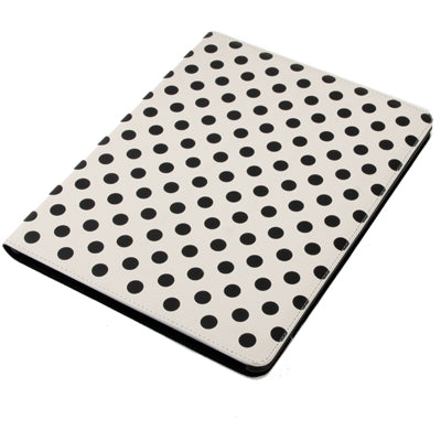 High-density Dot Pattern Leather Case with Holder for iPad 4 / New iPad (iPad 3),