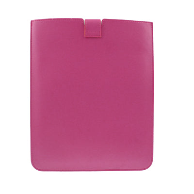 Leather Bag for iPad 4 / New iPad (iPad 3) / iPad 2 / iPad & 10 inch Tablet PC (Magenta)