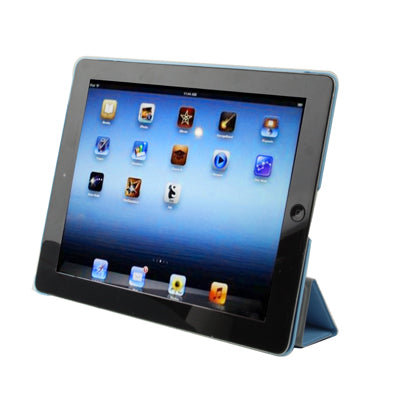 3 in 1 (Smart Cover with Sleep / Wake-up function + Back Cover + Holder) for iPad 4 / New iPad (iPad 3) / iPad 2,