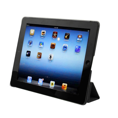 3 in 1 (Smart Cover with Sleep / Wake-up function + Back Cover + Holder) for iPad 4 / New iPad (iPad 3) / iPad 2,