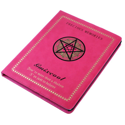 Magic Pentacle Harry Potter Leather Case with Sleep / Wake-up Function for iPad 4 / New iPad (iPad 3), Magenta