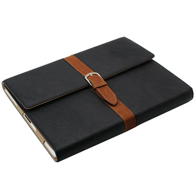 Leather Case / Bag with Third Gear Holder & Buckle and Sleep / Wake-up Function for iPad 4 / New iPad (iPad 3) / iPad 2