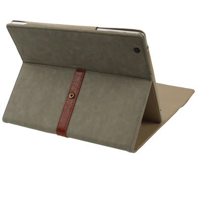 Leather Case / Bag with Third Gear Holder & Buckle and Sleep / Wake-up Function for iPad 4 / New iPad (iPad 3) / iPad 2