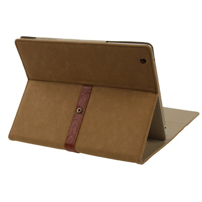 Leather Case / Bag with Third Gear Holder & Buckle and Sleep / Wake-up Function for iPad 4 / New iPad (iPad 3) / iPad 2