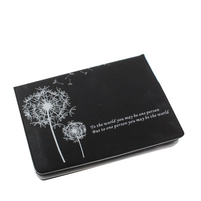 Dandelion Design Leather Case with Sleep / Wake-up & Holder Function for iPad 4 / New iPad (iPad 3) / iPad 2