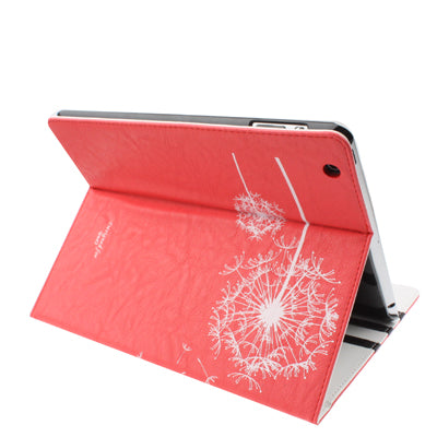 Dandelion Design Leather Case with Sleep / Wake-up & Holder Function for iPad 4 / New iPad (iPad 3) / iPad 2
