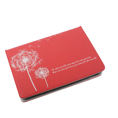 Dandelion Design Leather Case with Sleep / Wake-up & Holder Function for iPad 4 / New iPad (iPad 3) / iPad 2