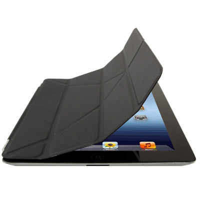 Multifunction 6 Viewing Angles Ultra Thin Smart Cover with Sleep / Wake up & Holder Function for New iPad (iPad 3) & iPad 2,