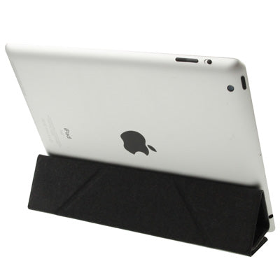 Multifunction 6 Viewing Angles Ultra Thin Smart Cover with Sleep / Wake up & Holder Function for New iPad (iPad 3) & iPad 2,