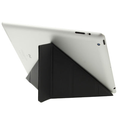 Multifunction 6 Viewing Angles Ultra Thin Smart Cover with Sleep / Wake up & Holder Function for New iPad (iPad 3) & iPad 2,