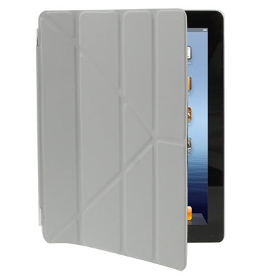 Multifunction 6 Viewing Angles Ultra Thin Smart Cover with Sleep / Wake up & Holder Function for New iPad (iPad 3) & iPad 2,