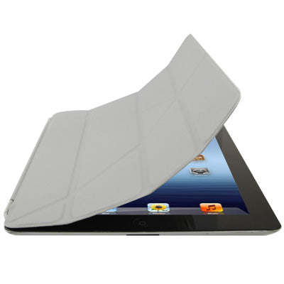 Multifunction 6 Viewing Angles Ultra Thin Smart Cover with Sleep / Wake up & Holder Function for New iPad (iPad 3) & iPad 2,