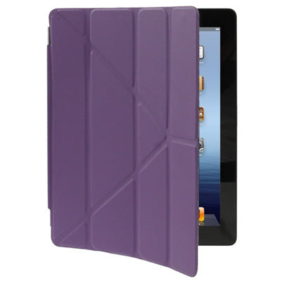 Multifunction 6 Viewing Angles Ultra Thin Smart Cover with Sleep / Wake up & Holder Function for New iPad (iPad 3) & iPad 2,