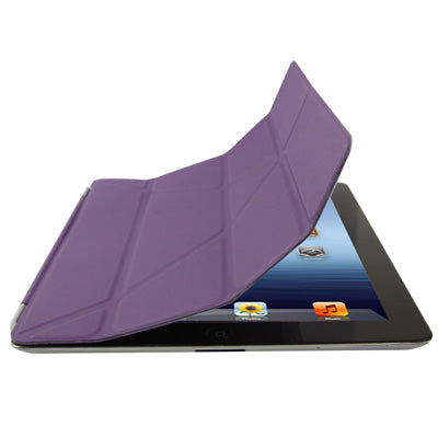 Multifunction 6 Viewing Angles Ultra Thin Smart Cover with Sleep / Wake up & Holder Function for New iPad (iPad 3) & iPad 2,
