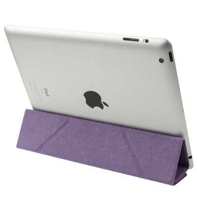Multifunction 6 Viewing Angles Ultra Thin Smart Cover with Sleep / Wake up & Holder Function for New iPad (iPad 3) & iPad 2,