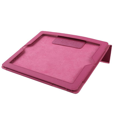 3-fold Sleep / Wake-up Function Leather Case with Holder for iPad 4 / New iPad (iPad 3) / iPad 2,