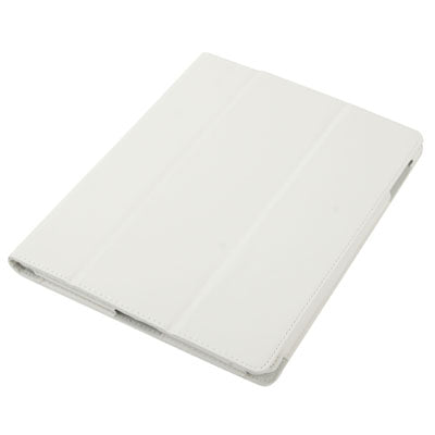3-fold Sleep / Wake-up Function Leather Case with Holder for iPad 4 / New iPad (iPad 3) / iPad 2,