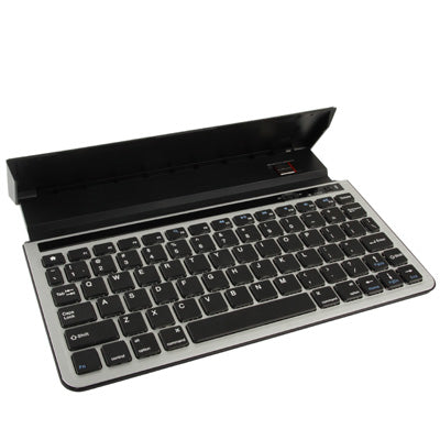 Multifunctional Wiredrawing Aluminum Plate Bluetooth 3.0 Keyboard with 2.4GHz Wireless Nano Receiver for iPad 2 / New iPad (iPad 3), Galaxy Tab P7500 / P7510, P7300 / P7310 and Other Mobile Phone, Computer, etc.(Silver)