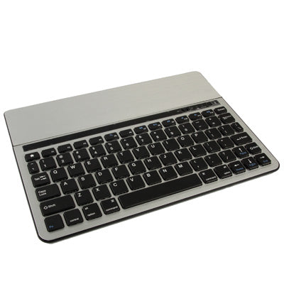Multifunctional Wiredrawing Aluminum Plate Bluetooth 3.0 Keyboard with 2.4GHz Wireless Nano Receiver for iPad 2 / New iPad (iPad 3), Galaxy Tab P7500 / P7510, P7300 / P7310 and Other Mobile Phone, Computer, etc.(Silver)