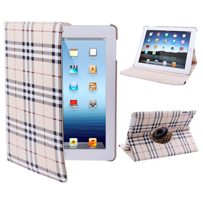360 Degree Rotatable Scotland Gyrosigma Case with Holder for iPad 4 / New iPad (iPad 3) / iPad 2