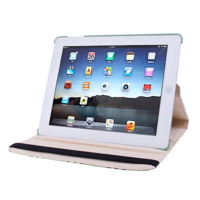 360 Degree Rotatable Scotland Gyrosigma Case with Holder for iPad 4 / New iPad (iPad 3) / iPad 2
