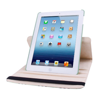 360 Degree Rotatable Scotland Gyrosigma Case with Holder for iPad 4 / New iPad (iPad 3) / iPad 2